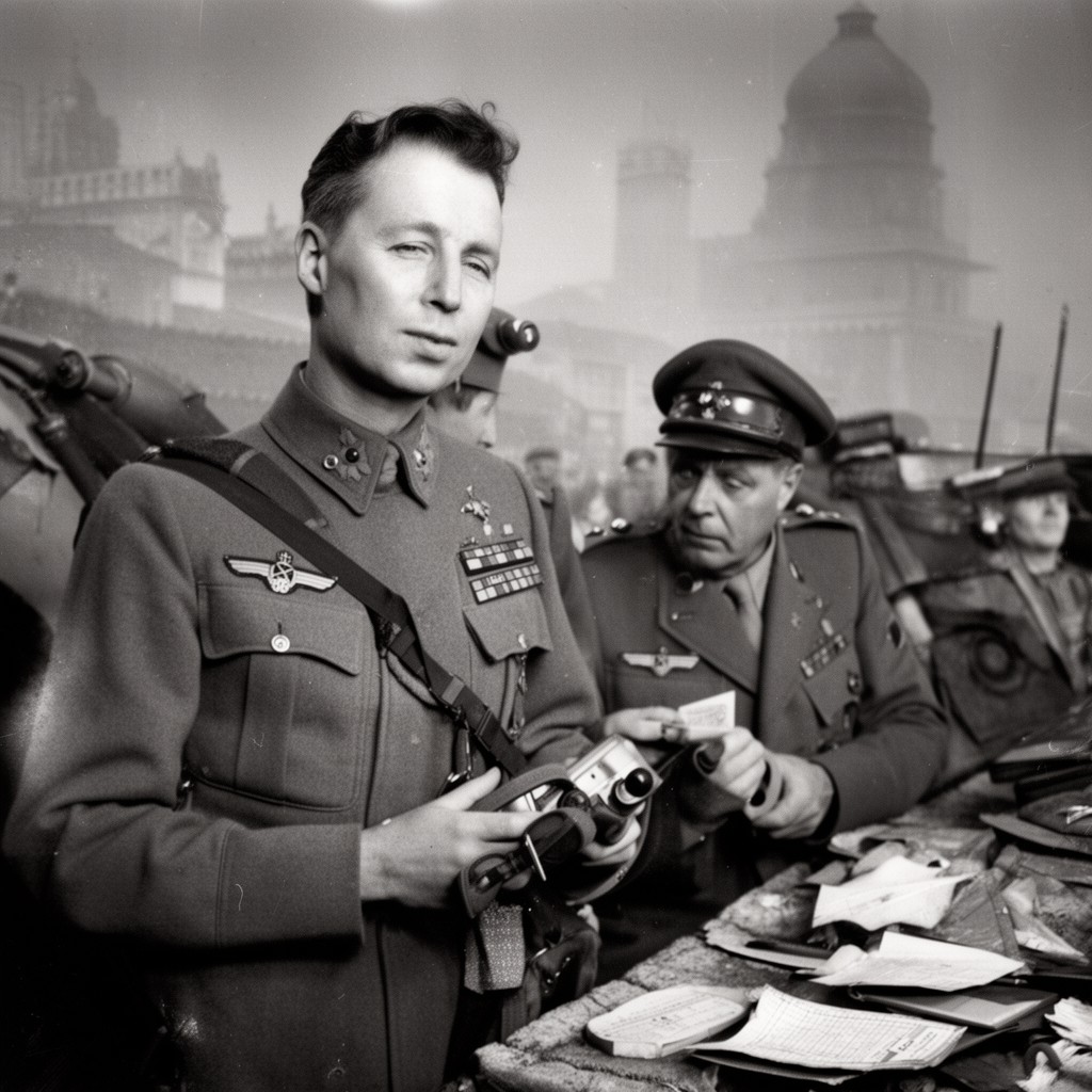 AI-generated illustration of Major-General Roy Urquhart
