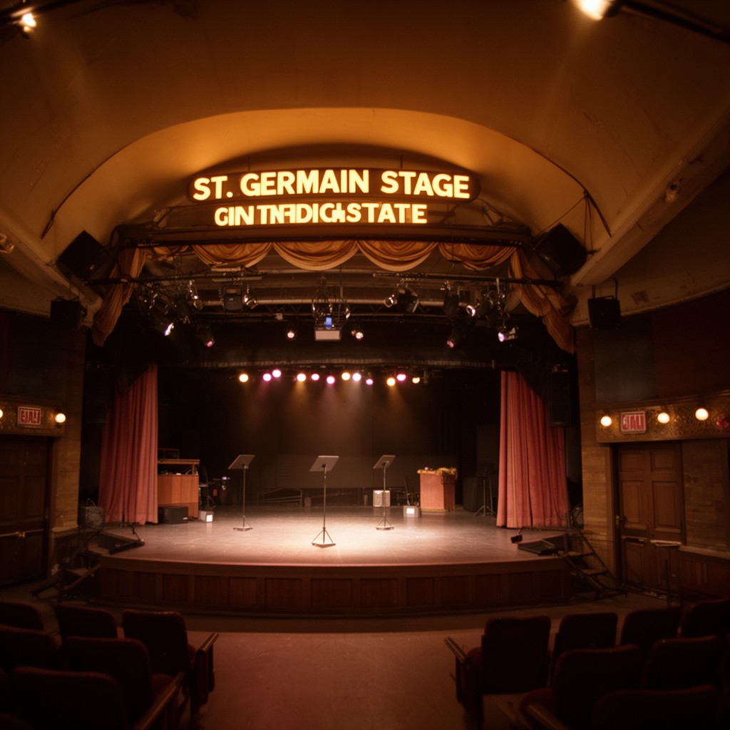 AI-generated illustration of St. Germain Stage