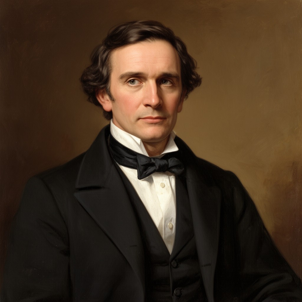 AI-generated illustration of Theodore Parker