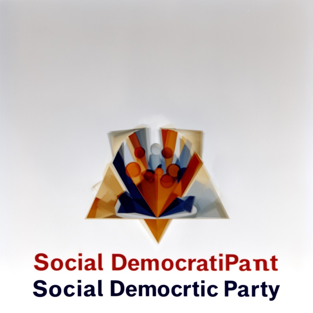 AI-generated illustration of Social Democratic Party