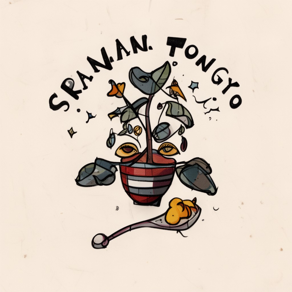 AI-generated illustration of Sranan Tongo