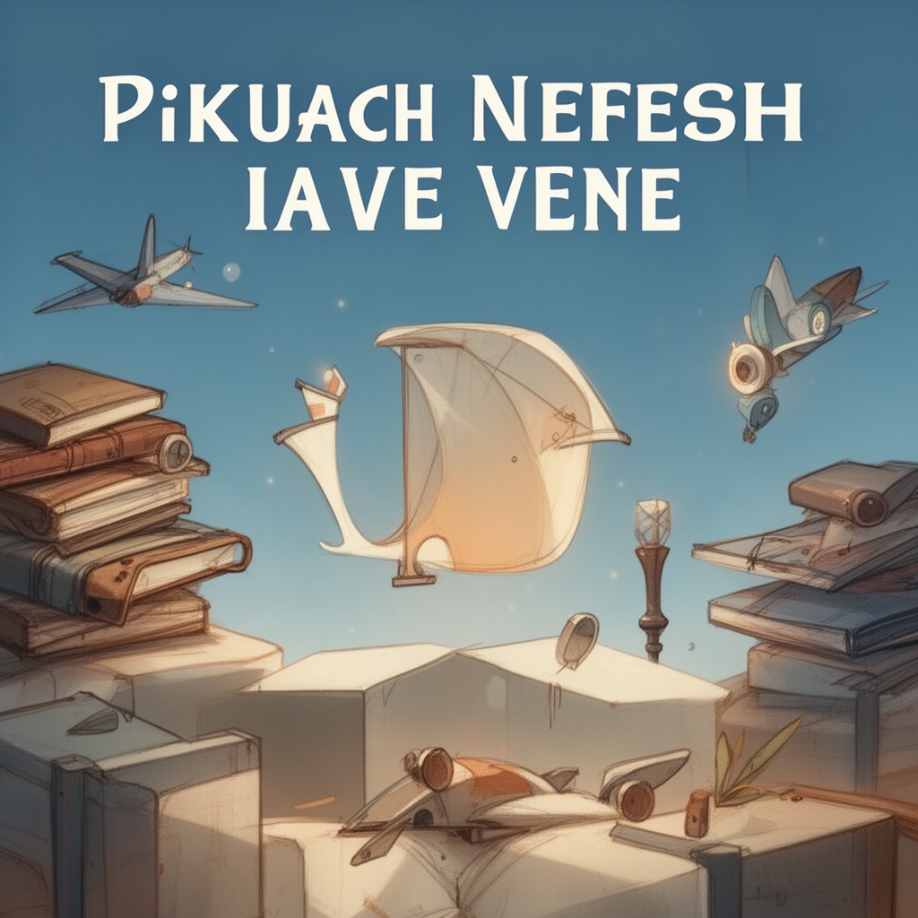 AI-generated illustration of pikuach nefesh