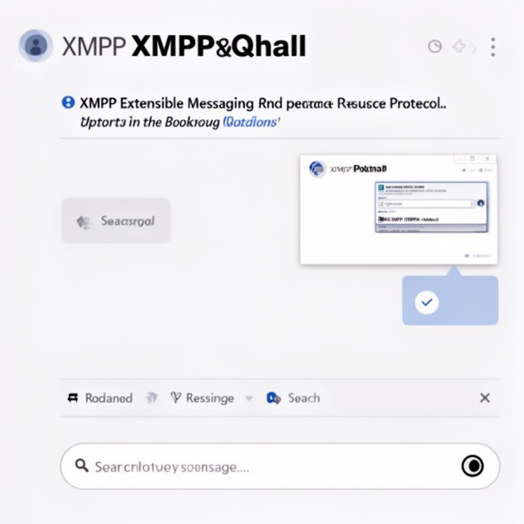 AI-generated illustration of XMPP