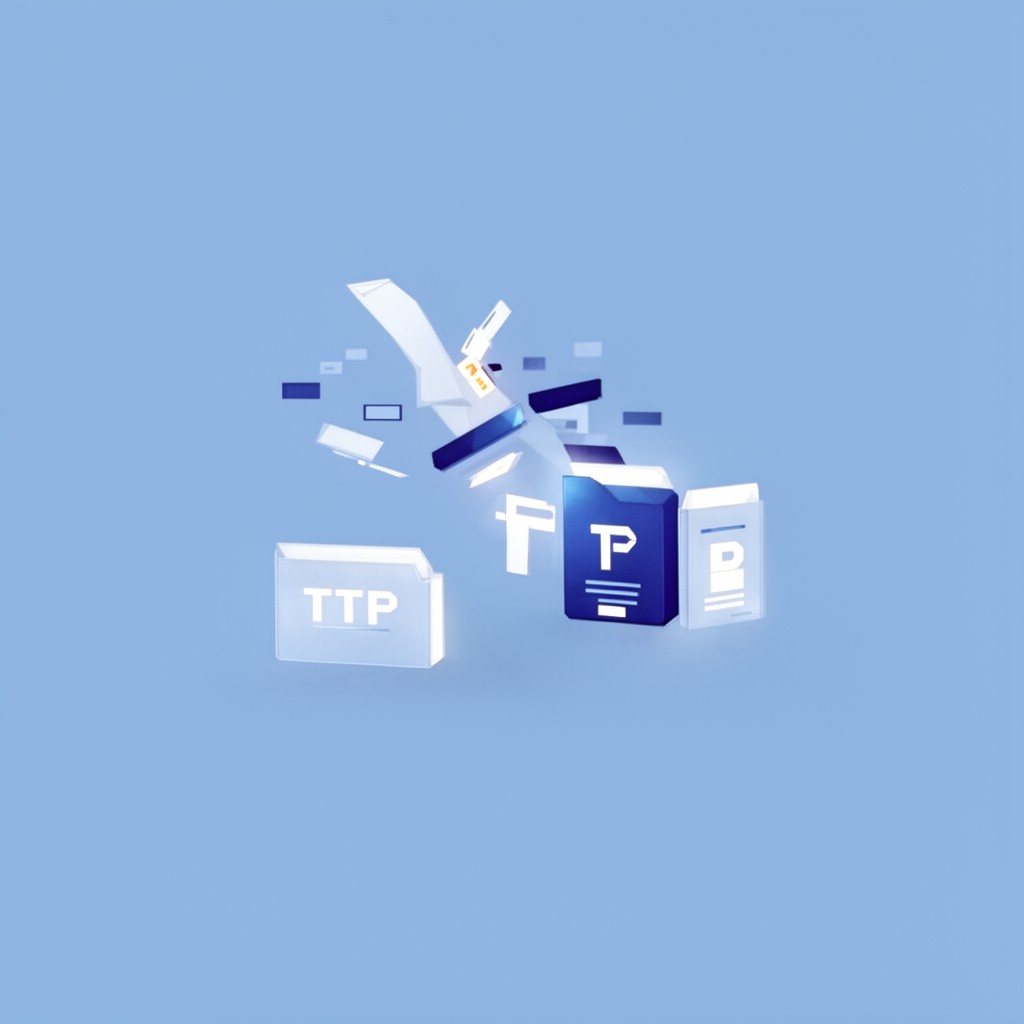 AI-generated illustration of FTP