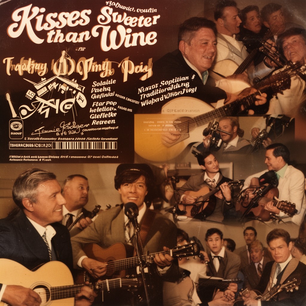 AI-generated illustration of Kisses Sweeter Than Wine