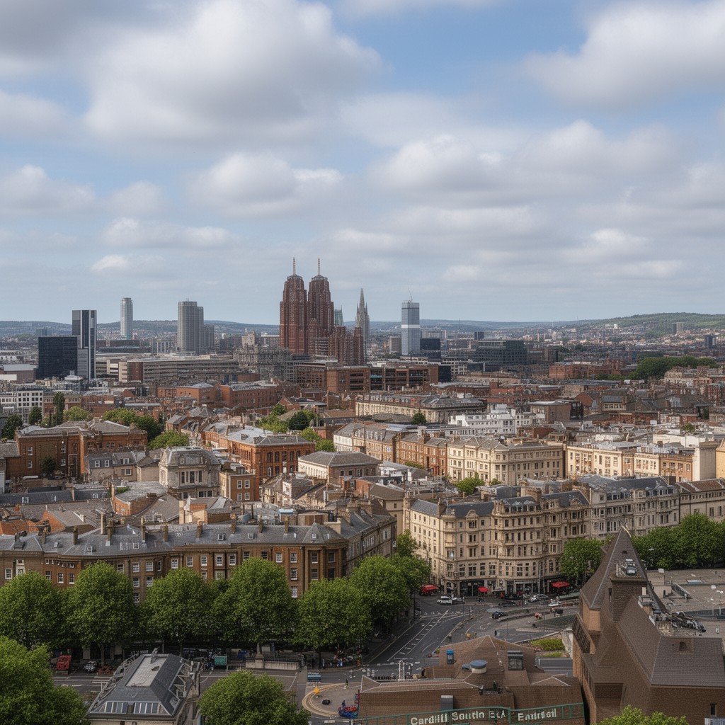 AI-generated illustration of Cardiff South East