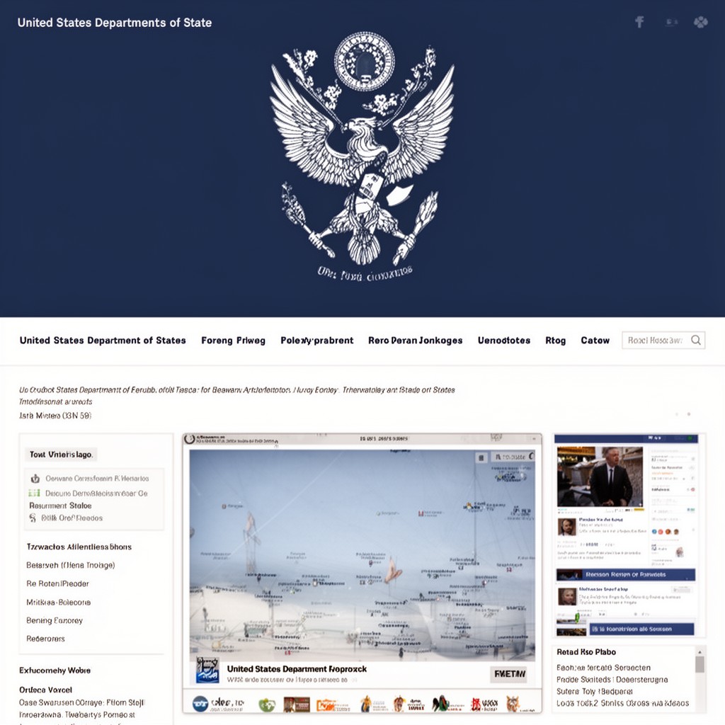 AI-generated illustration of United States Department of State