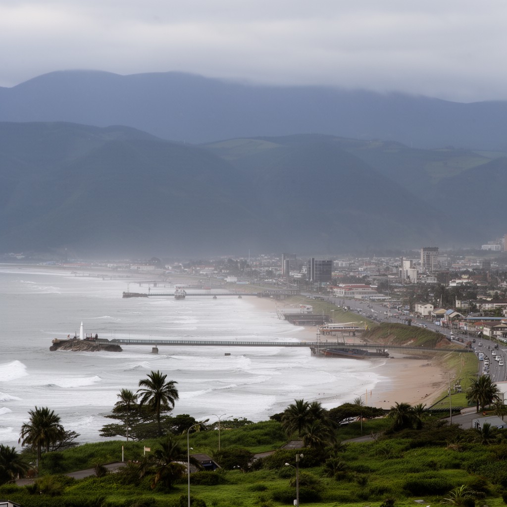 AI-generated illustration of Port Shepstone
