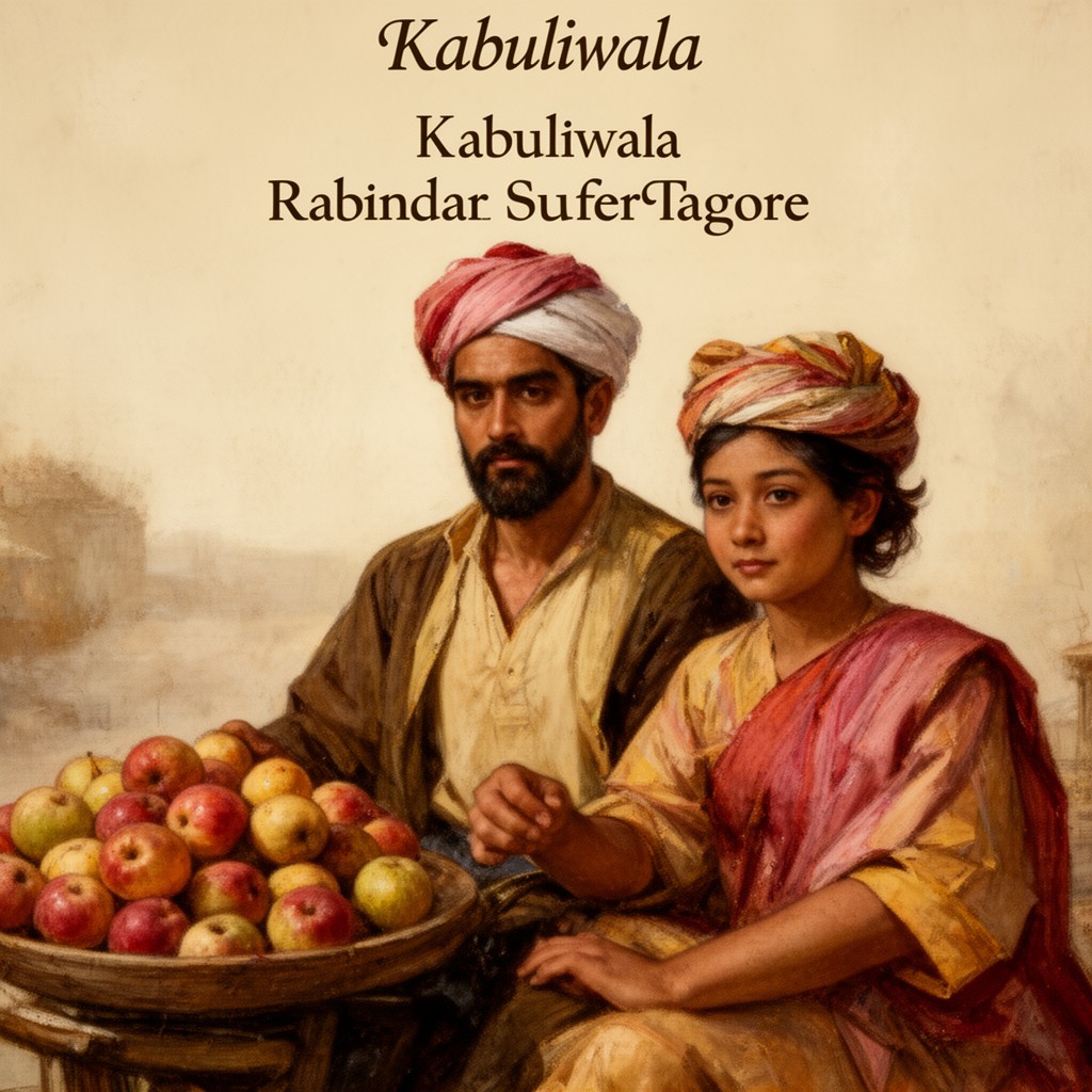 AI-generated illustration of Kabuliwala
