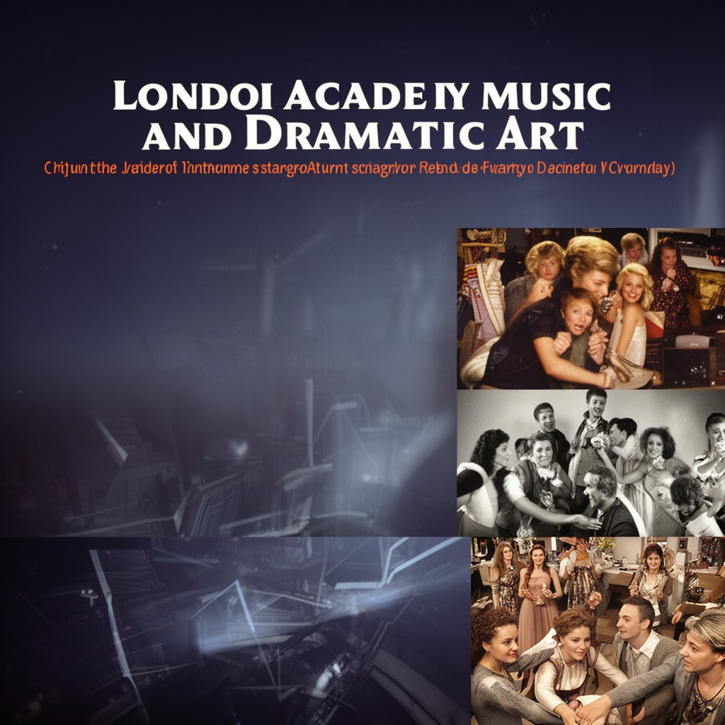 AI-generated illustration of London Academy of Music and Dramatic Art
