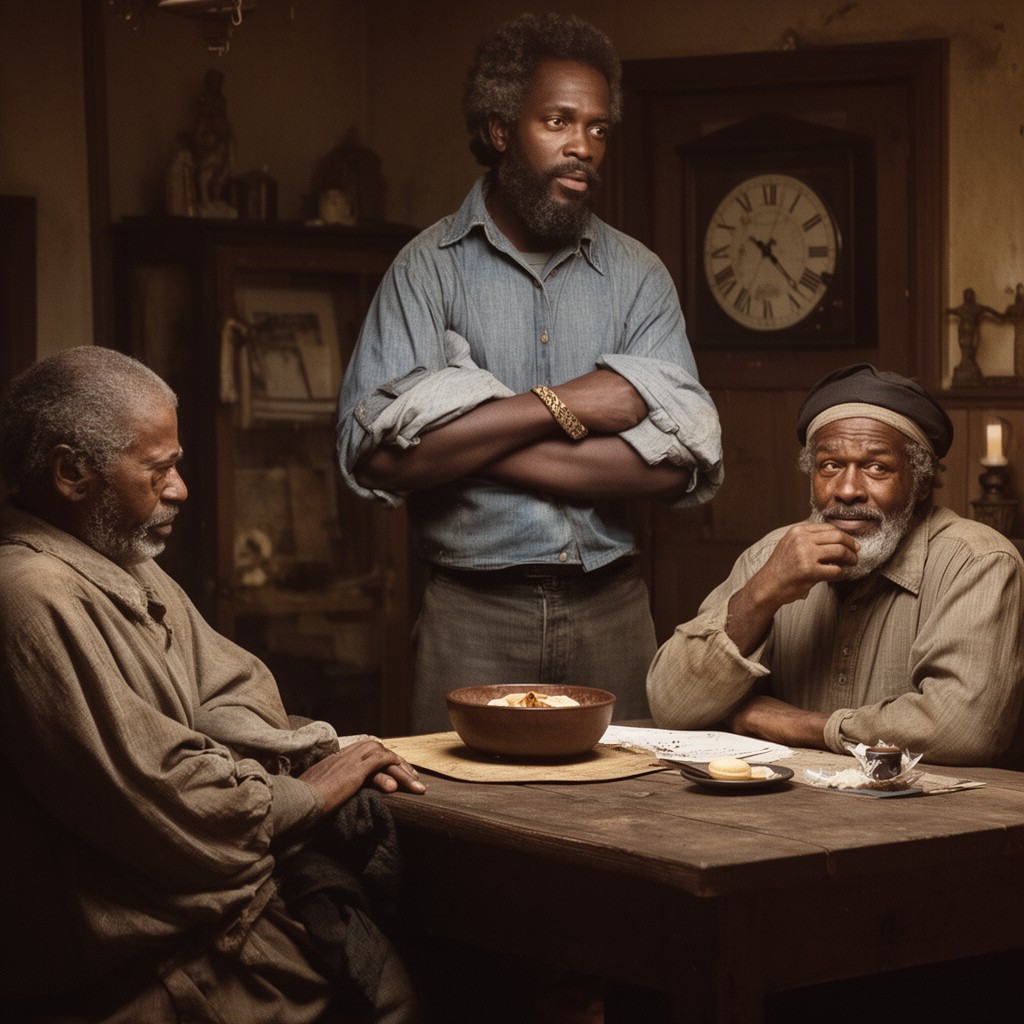AI-generated illustration of 12 Years a Slave