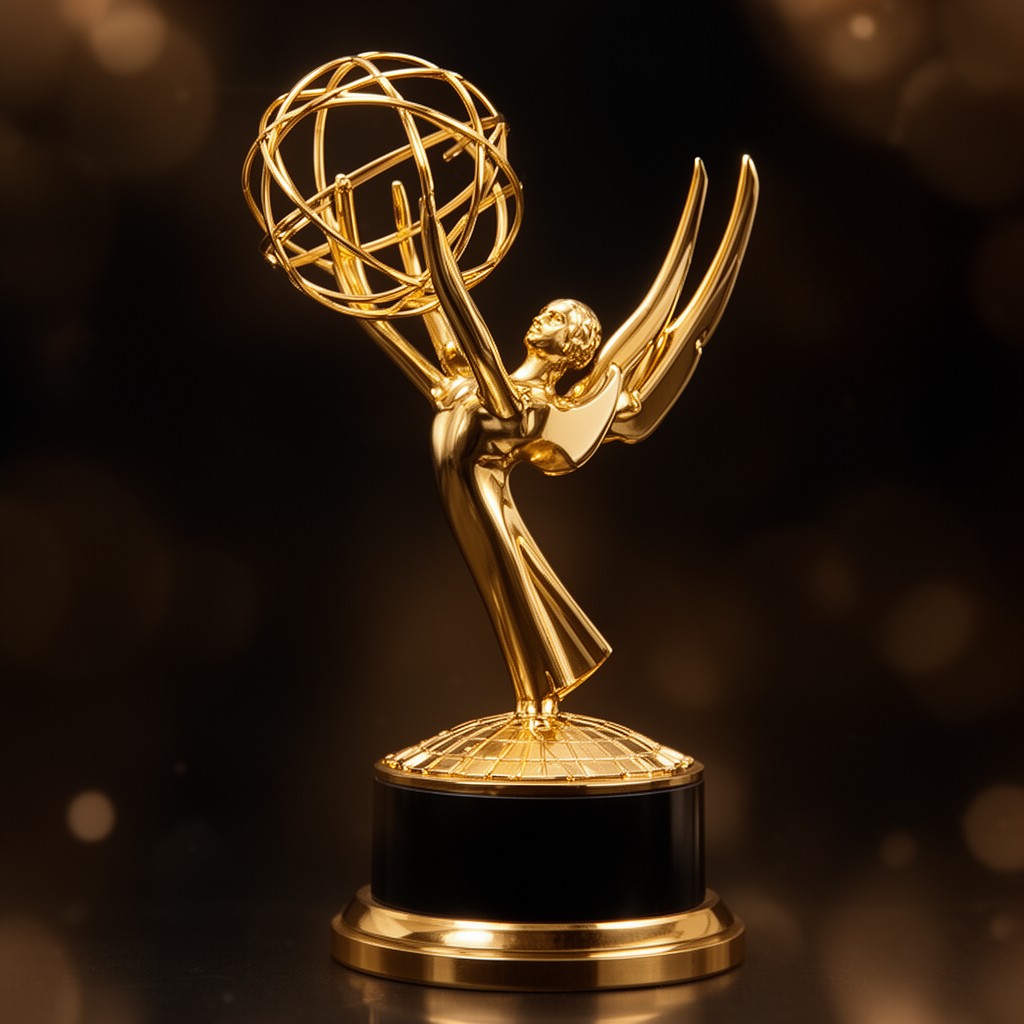AI-generated illustration of Primetime Emmy Award for Outstanding Lead Actor in a Miniseries or a Movie