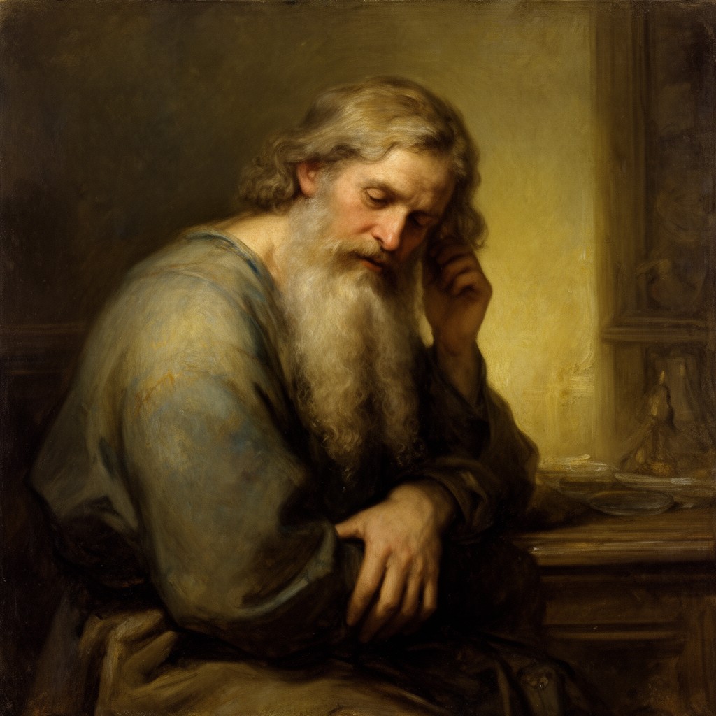 AI-generated illustration of The Return of the Prodigal Son