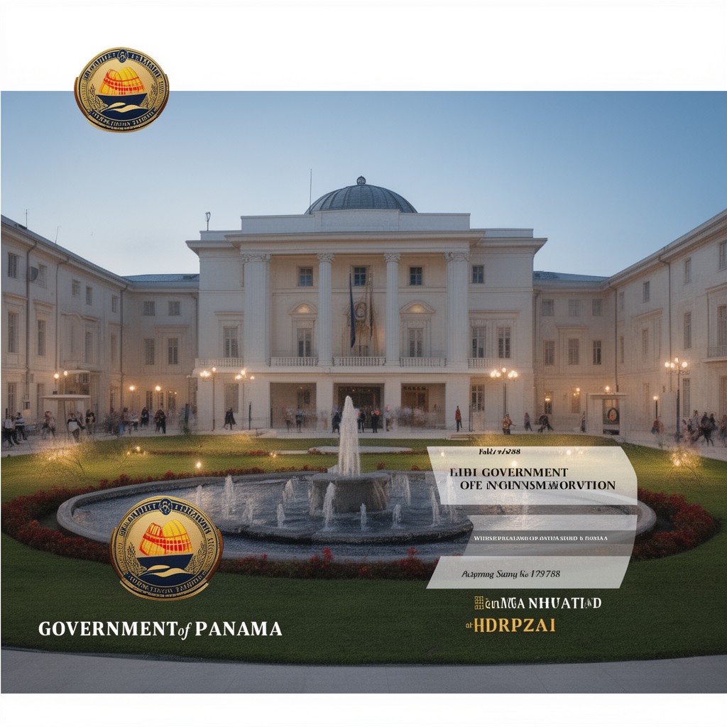AI-generated illustration of Government of Panama
