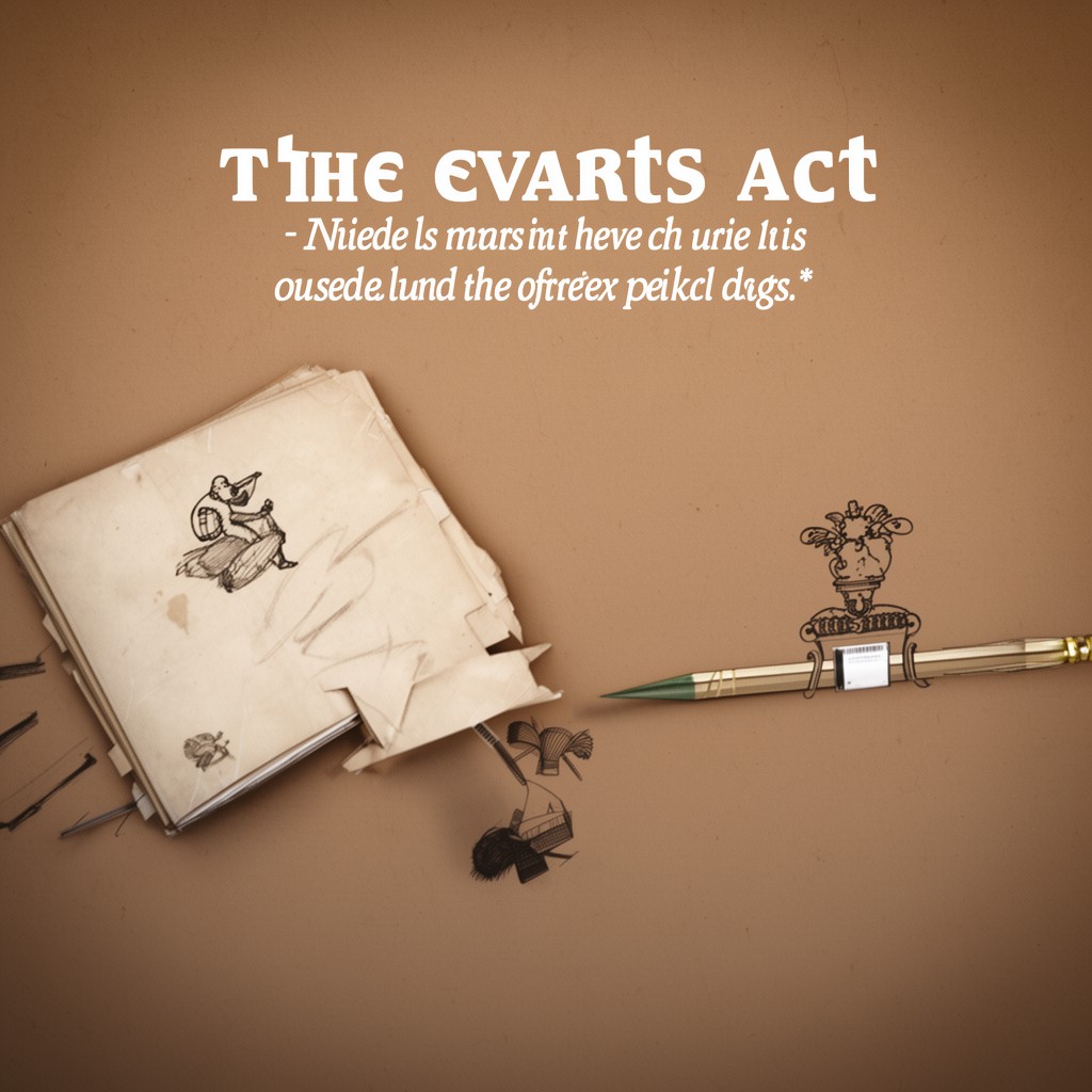 AI-generated illustration of Evarts Act