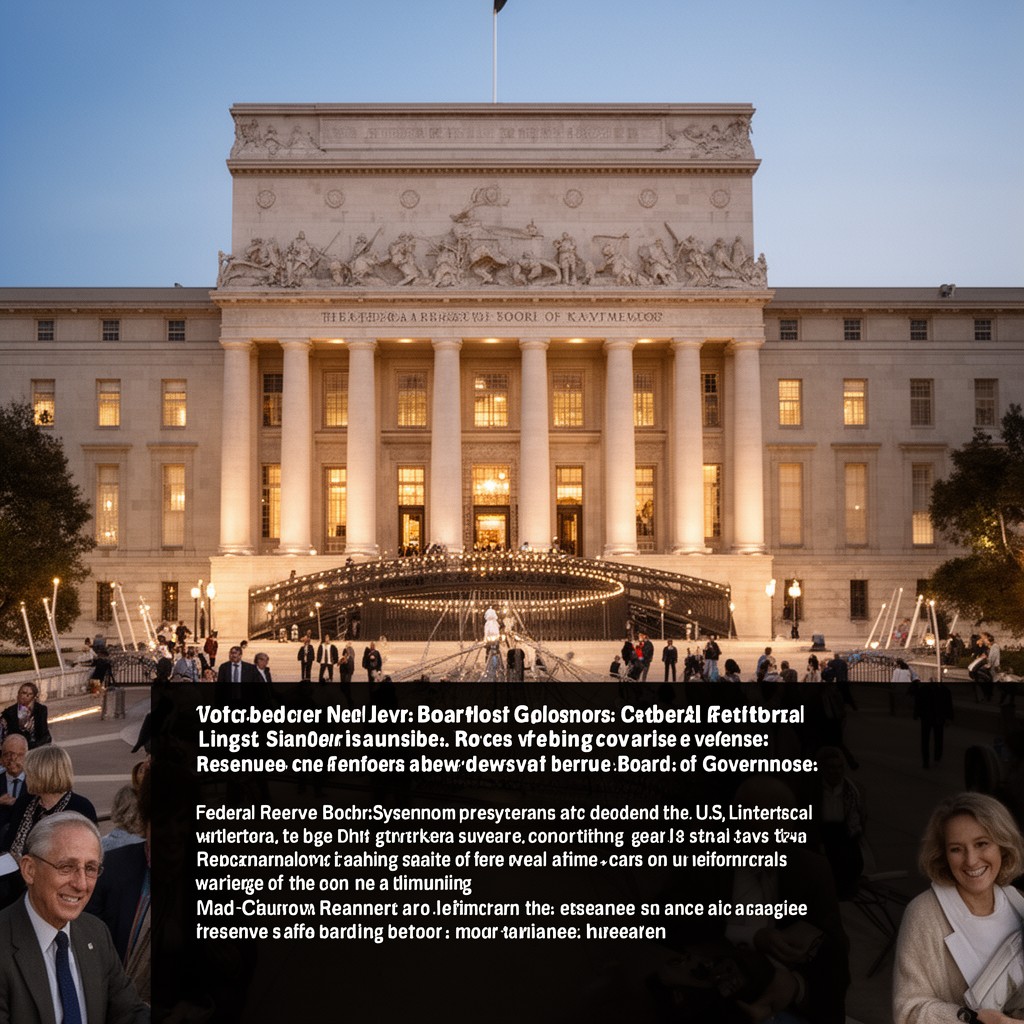 AI-generated illustration of Federal Reserve Board of Governors