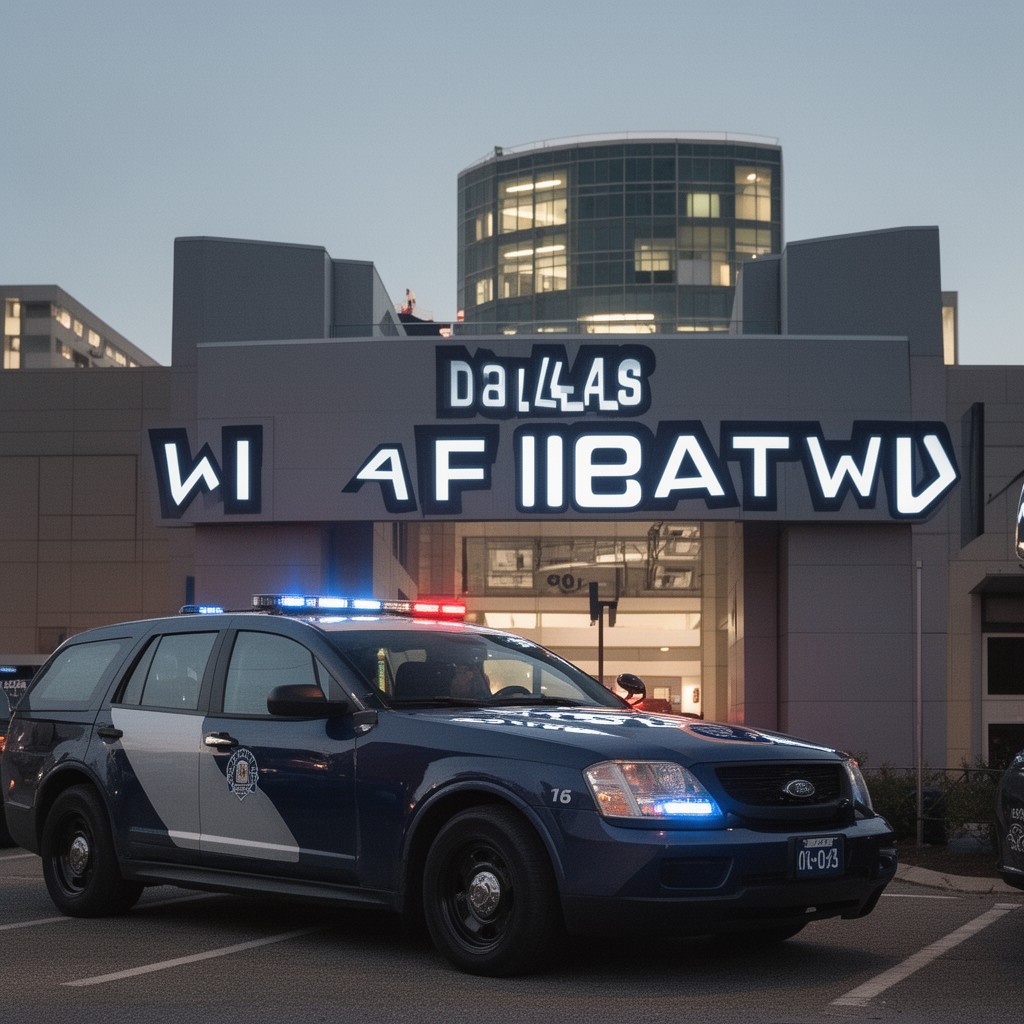 AI-generated illustration of Dallas Police Department