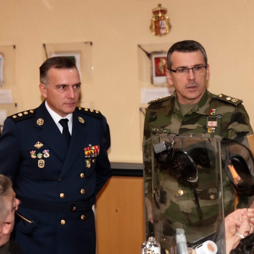AI-generated illustration of Chief of the Defence Staff of Spain