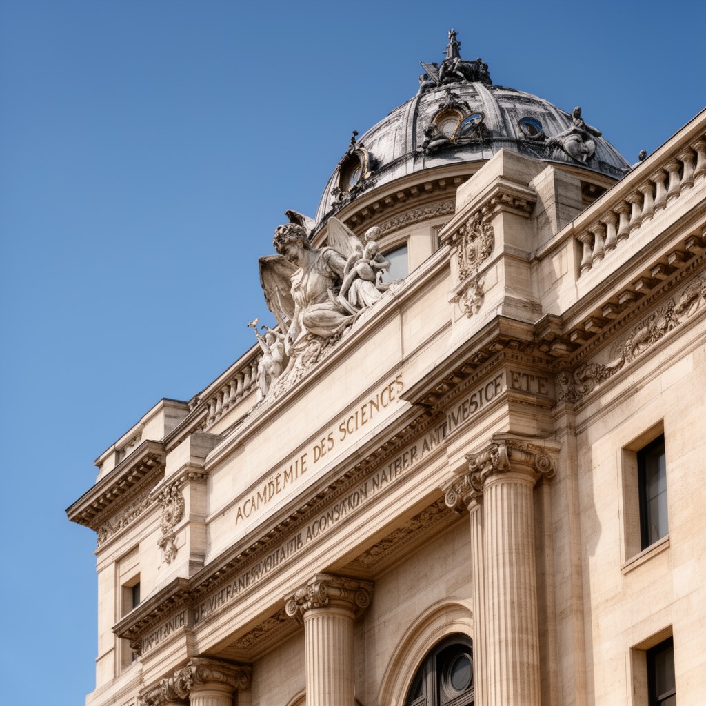 AI-generated illustration of Académie des Sciences