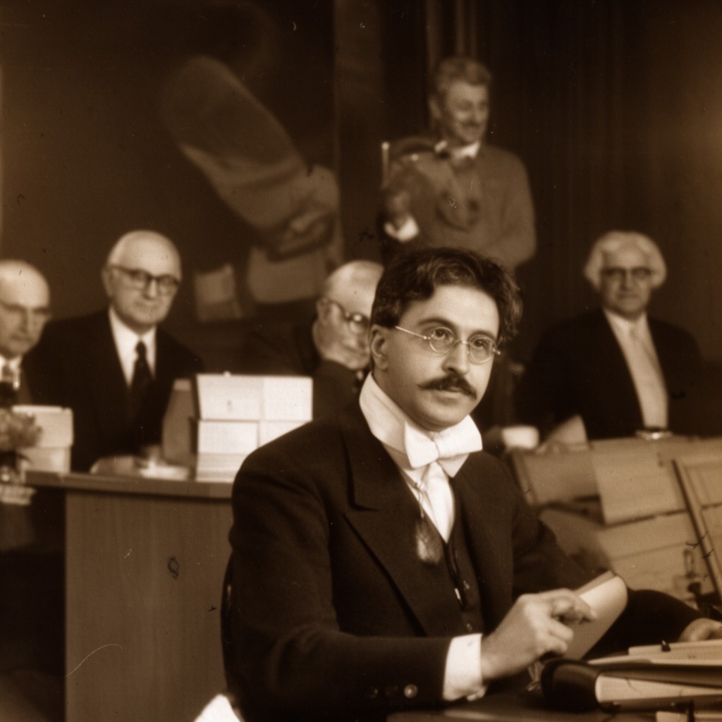 AI-generated illustration of Secretary-General of the League of Nations