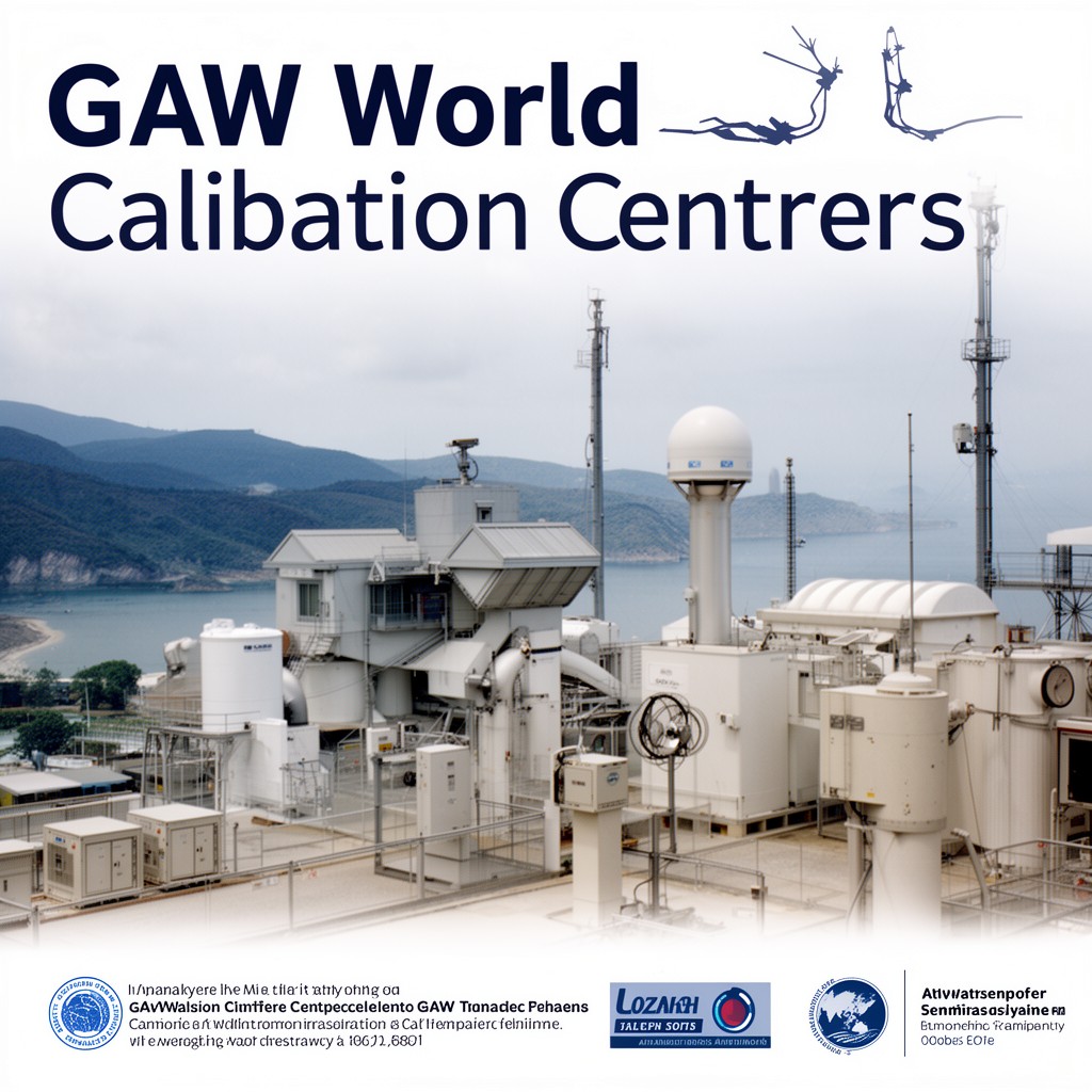 AI-generated illustration of GAW World Calibration Centres