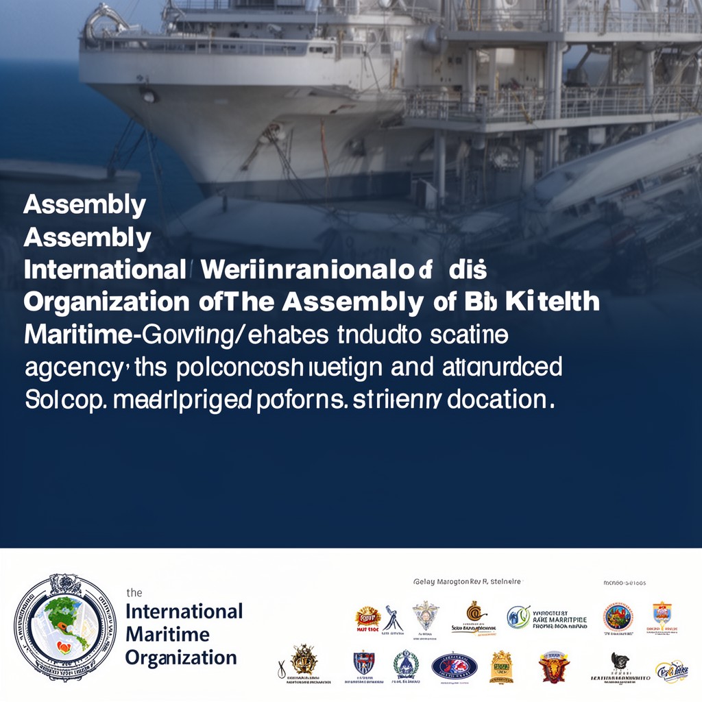 AI-generated illustration of Assembly of the International Maritime Organization