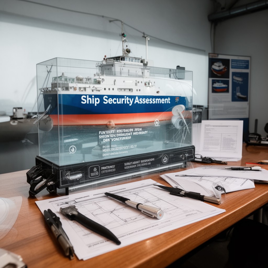 AI-generated illustration of Ship Security Assessment