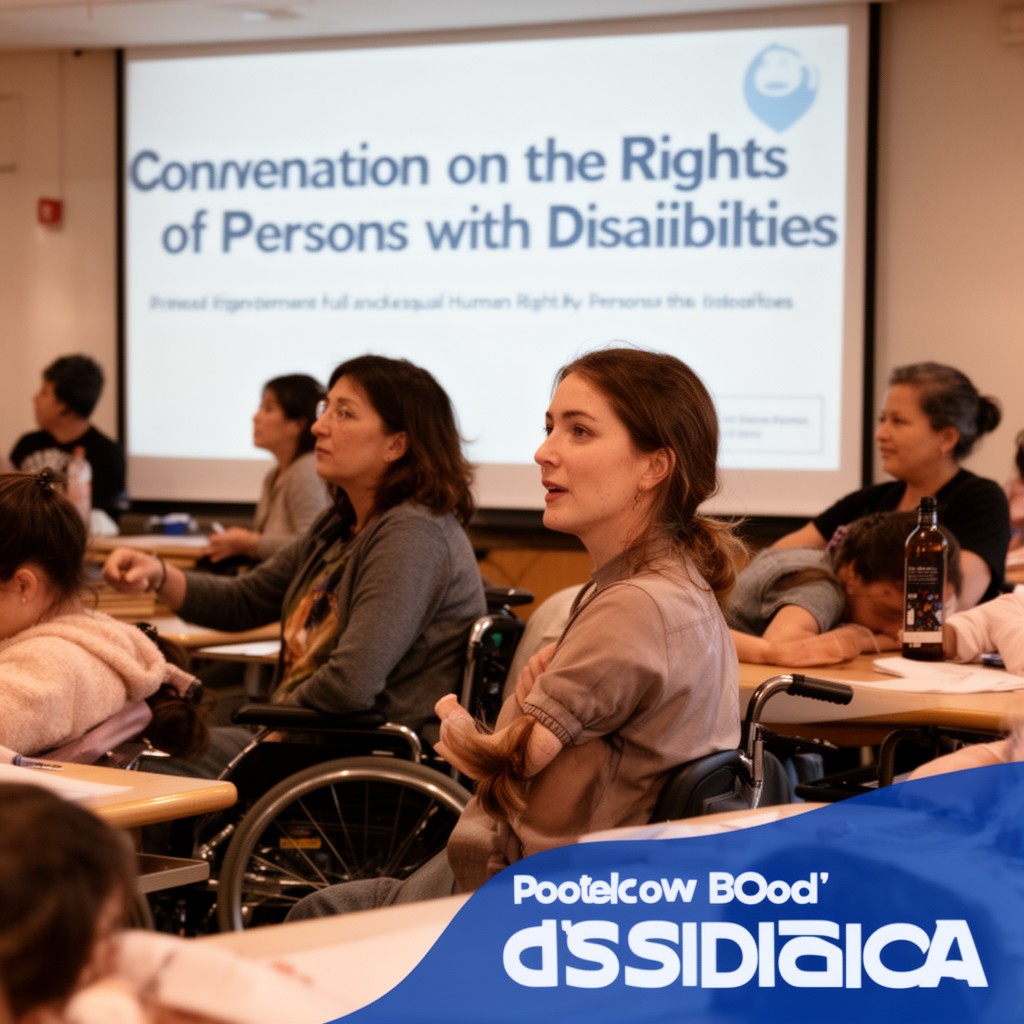 AI-generated illustration of Convention on the Rights of Persons with Disabilities