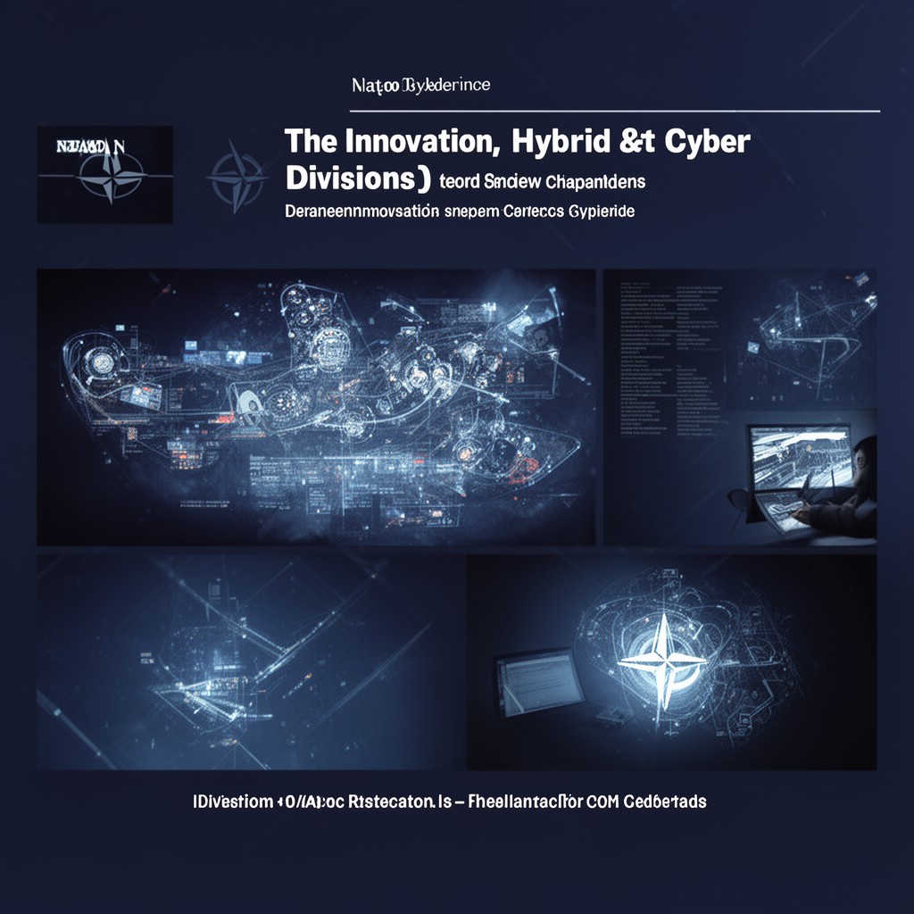 AI-generated illustration of Innovation, Hybrid and Cyber Division