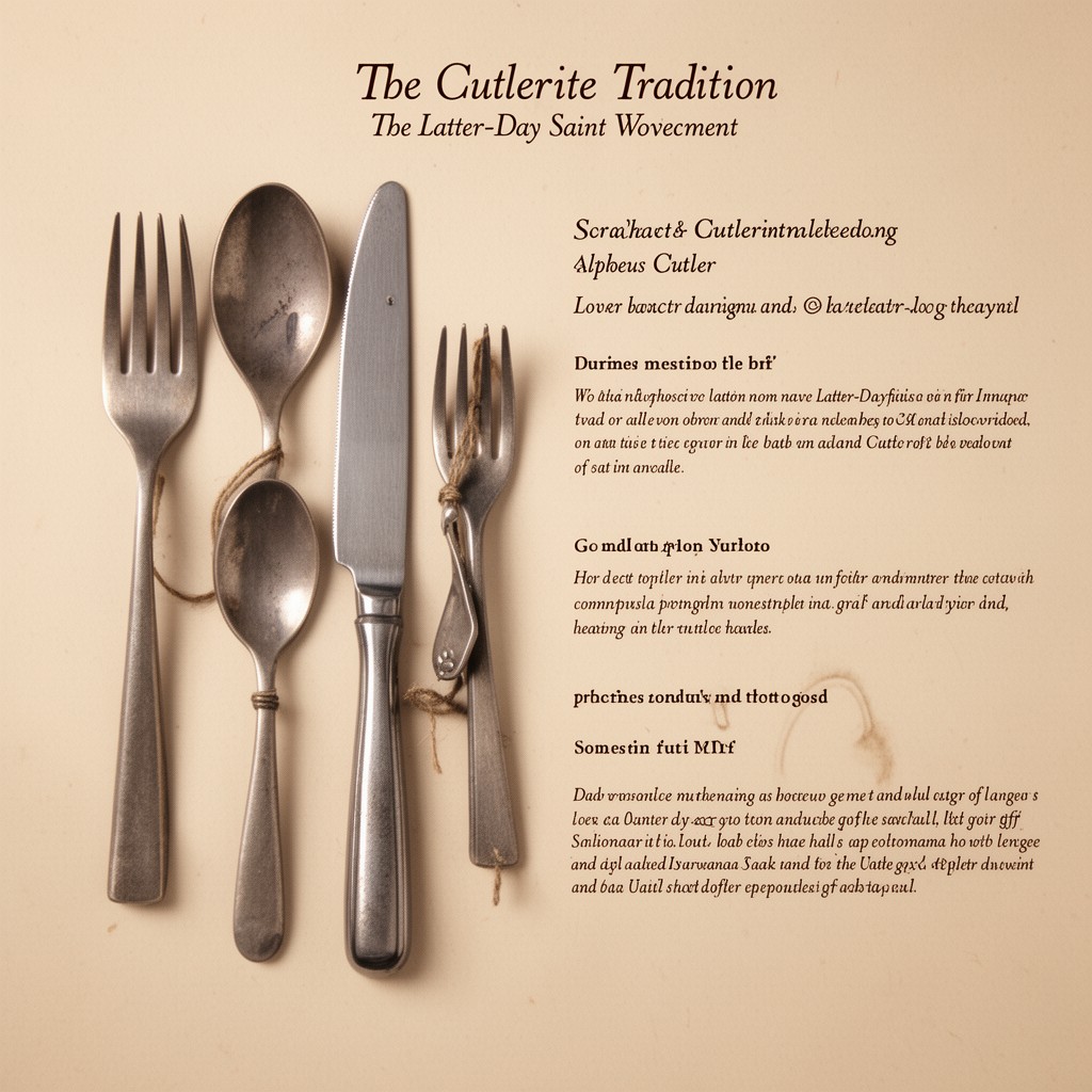 AI-generated illustration of Cutlerite tradition