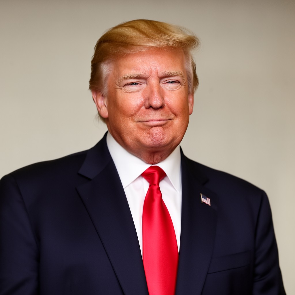 AI-generated illustration of Donald John Trump III