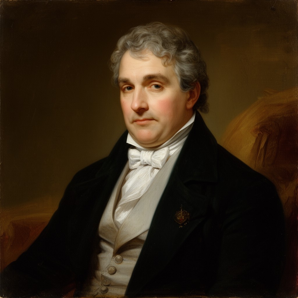 AI-generated illustration of Sir William Ashburnham