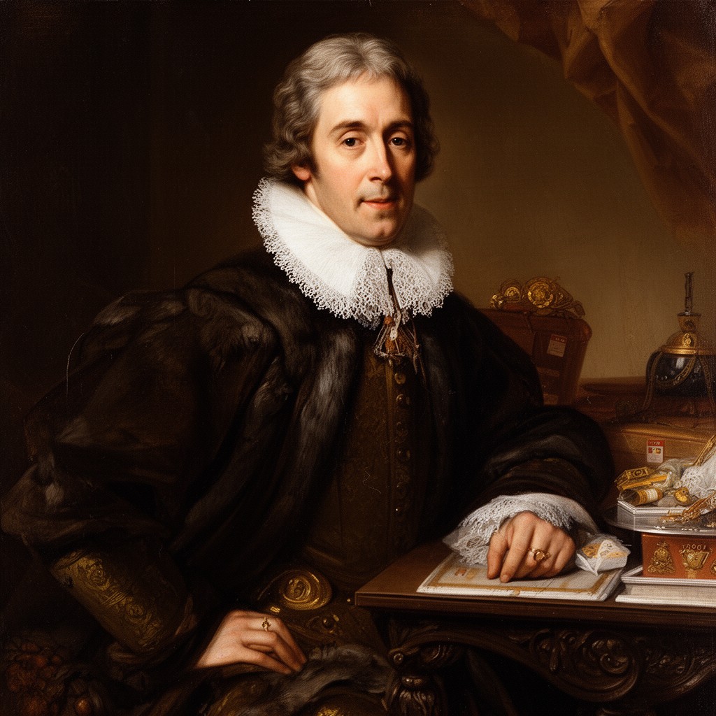 AI-generated illustration of Sir Thomas Clifford