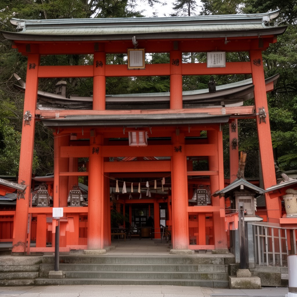 AI-generated illustration of Shinto