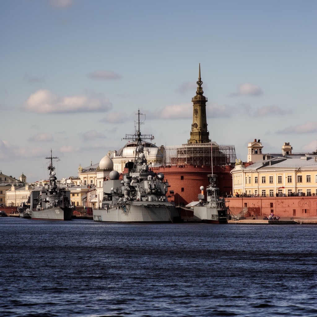 AI-generated illustration of Kronstadt