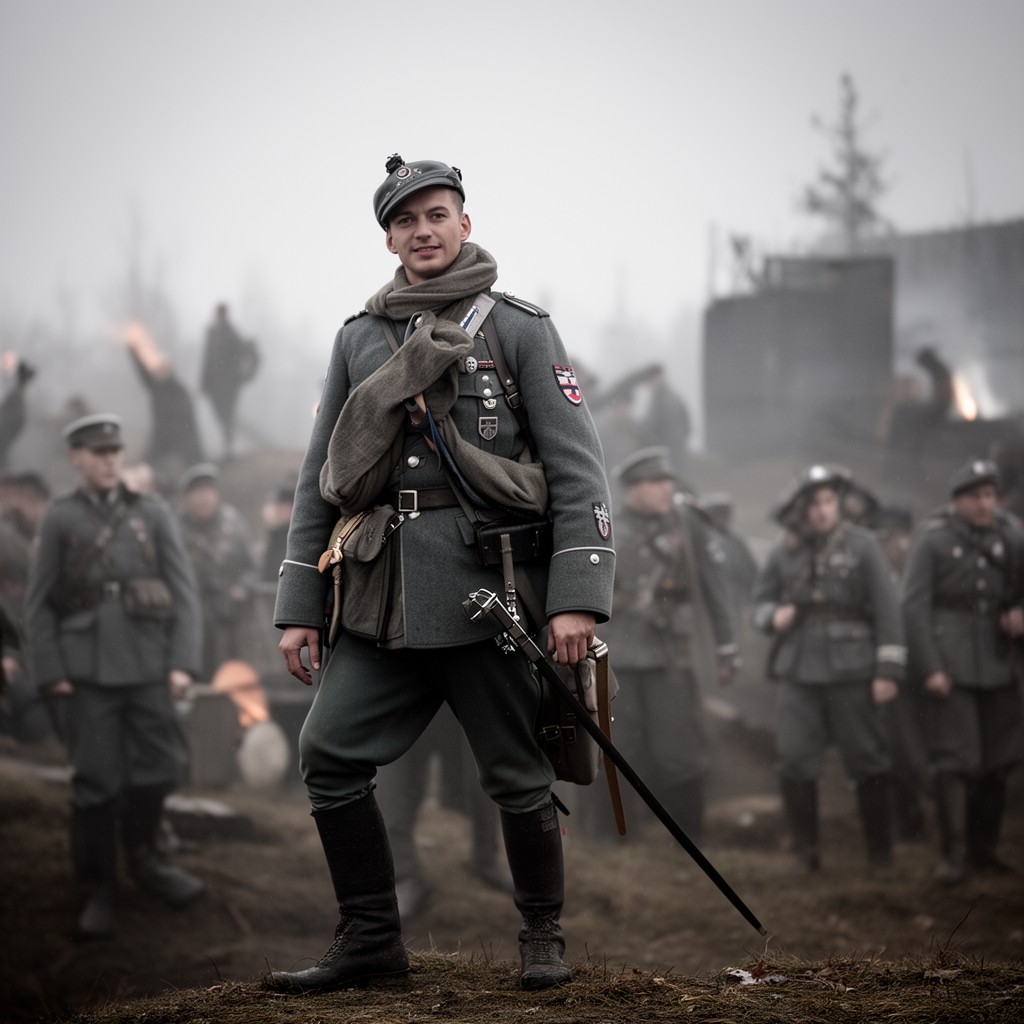 AI-generated illustration of Imperial German Army