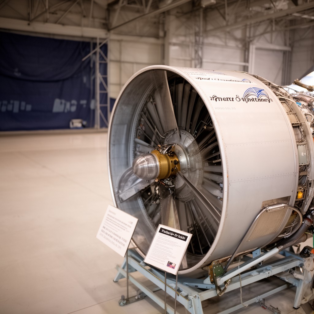 AI-generated illustration of Pratt & Whitney