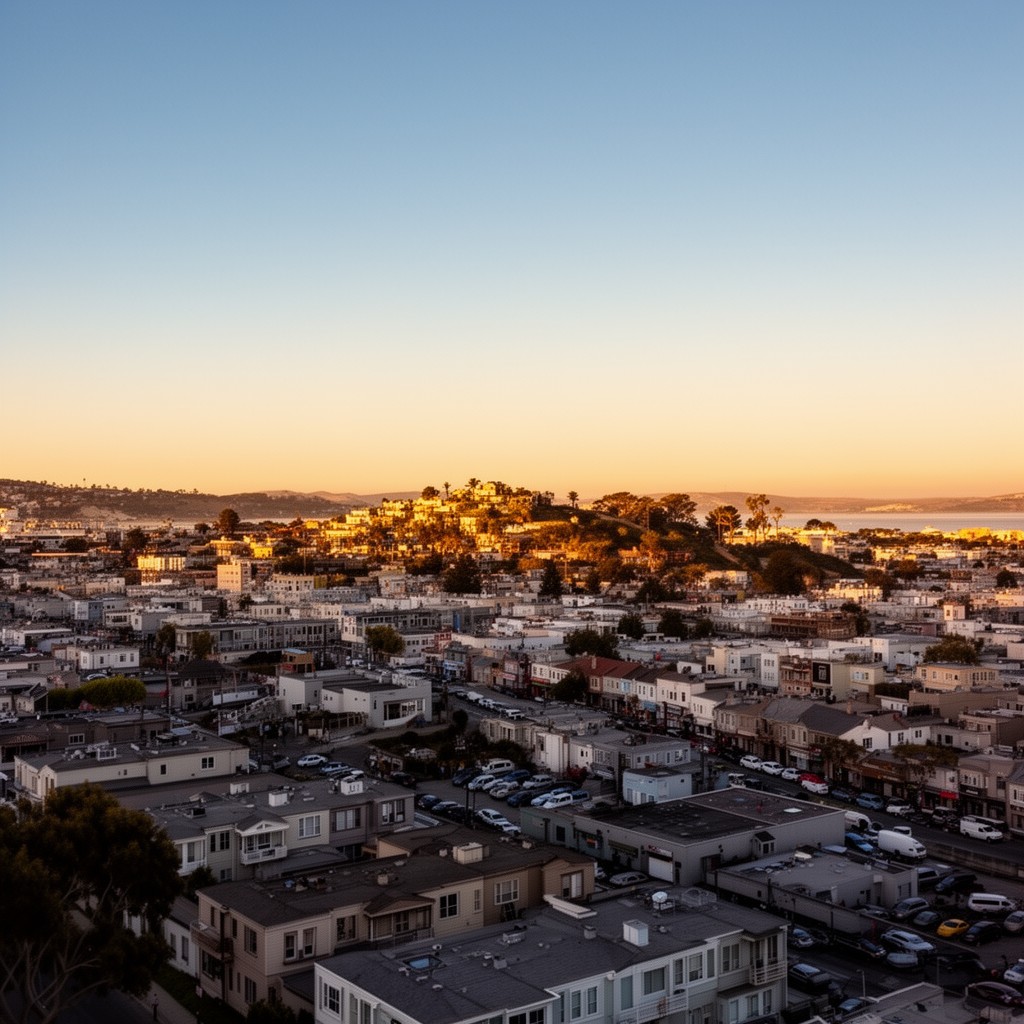 AI-generated illustration of Daly City