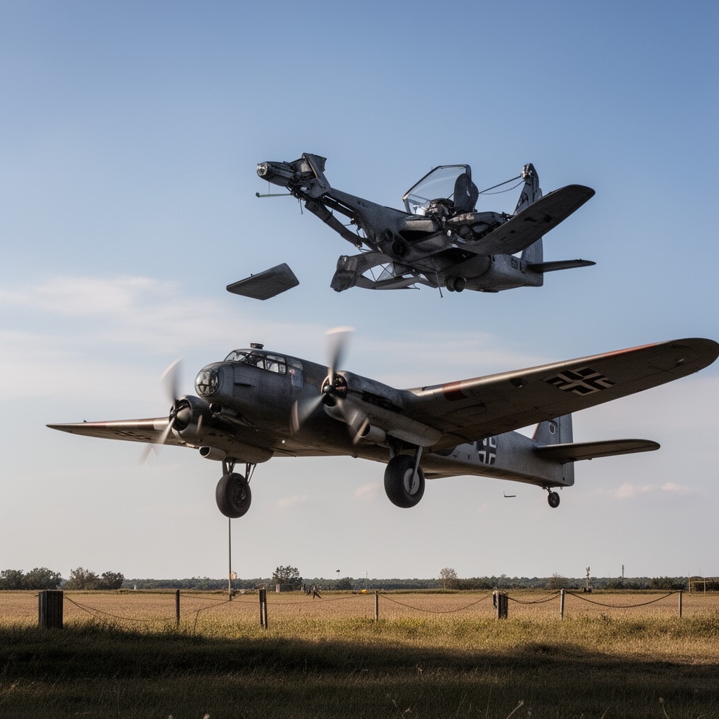 AI-generated illustration of Heinkel He 111