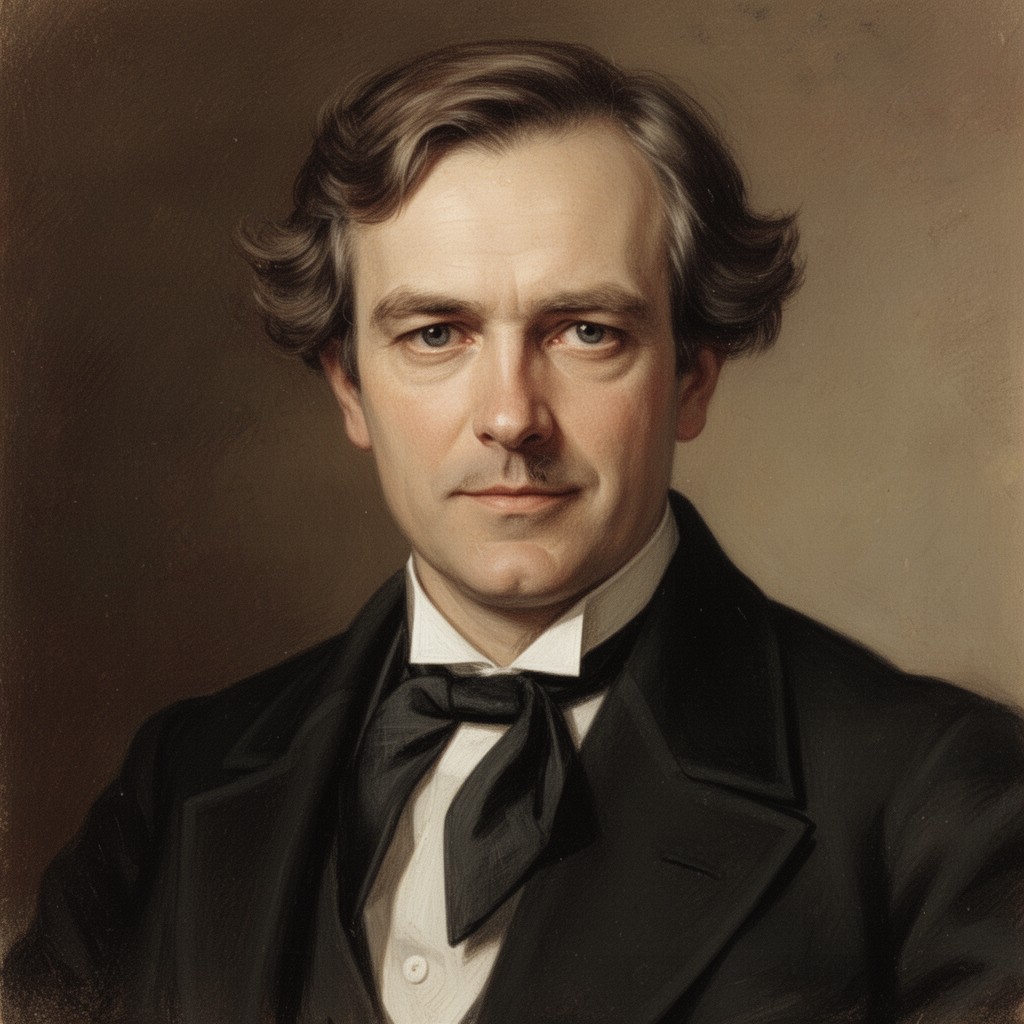 AI-generated illustration of William Burnet Tuthill