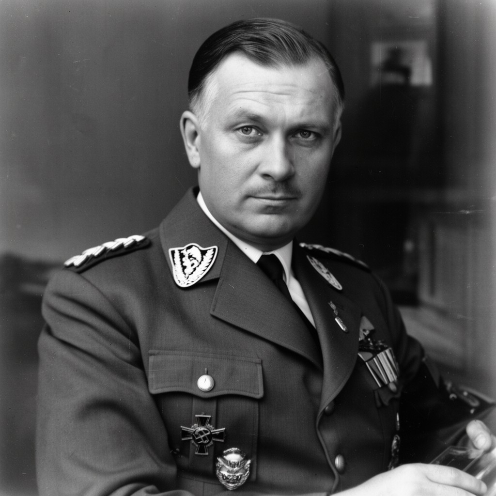 AI-generated illustration of Hermann Göring