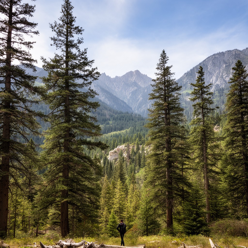 AI-generated illustration of Los Padres National Forest