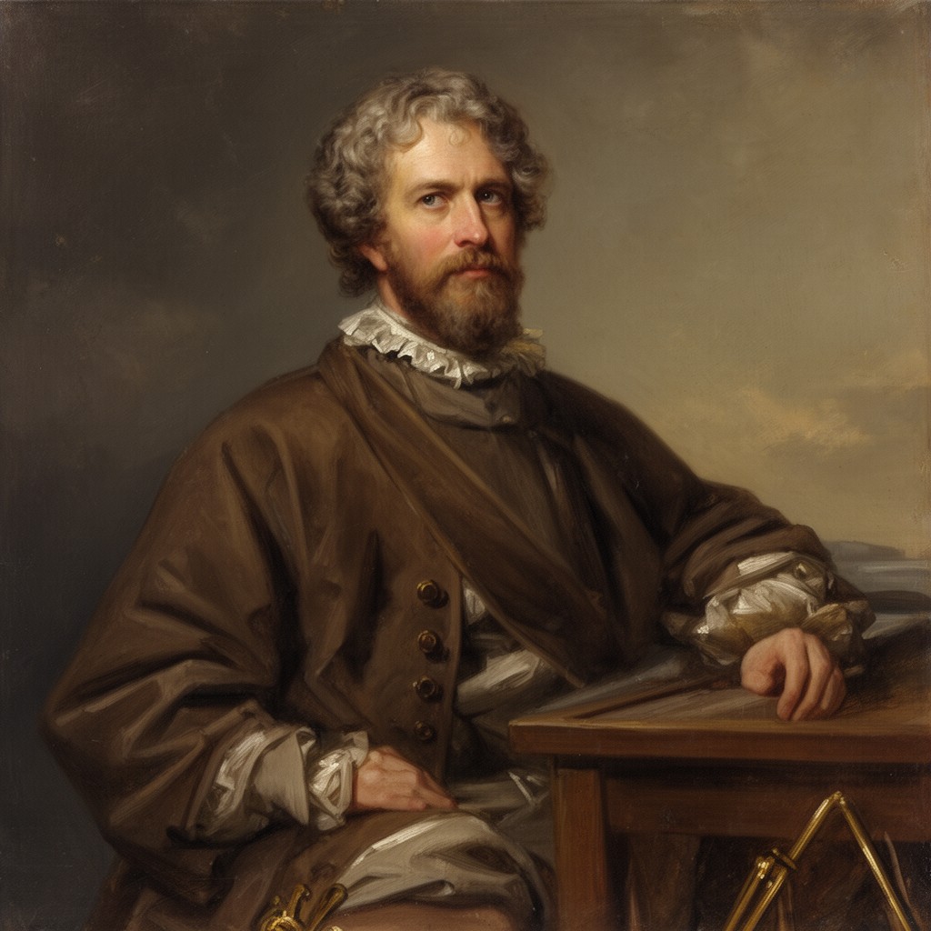 AI-generated illustration of Thomas James
