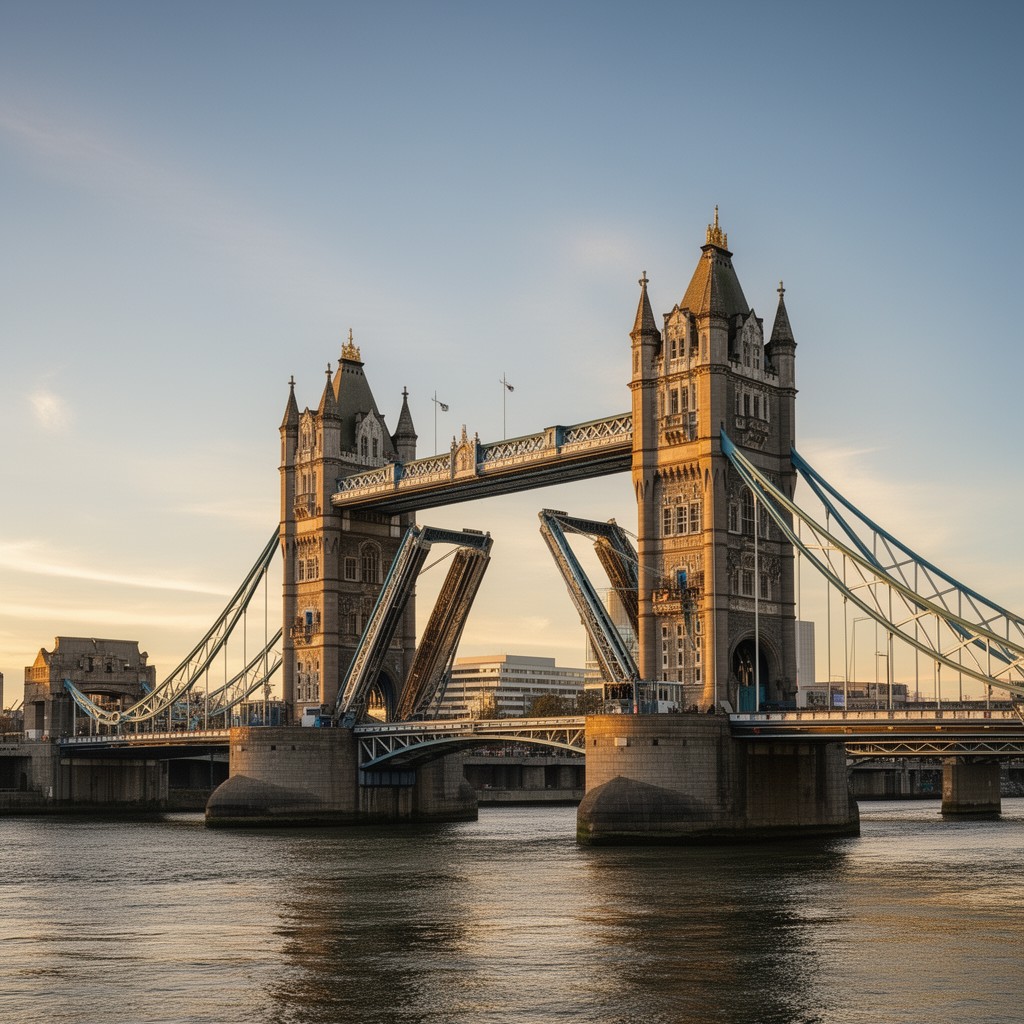 AI-generated illustration of Tower Bridge
