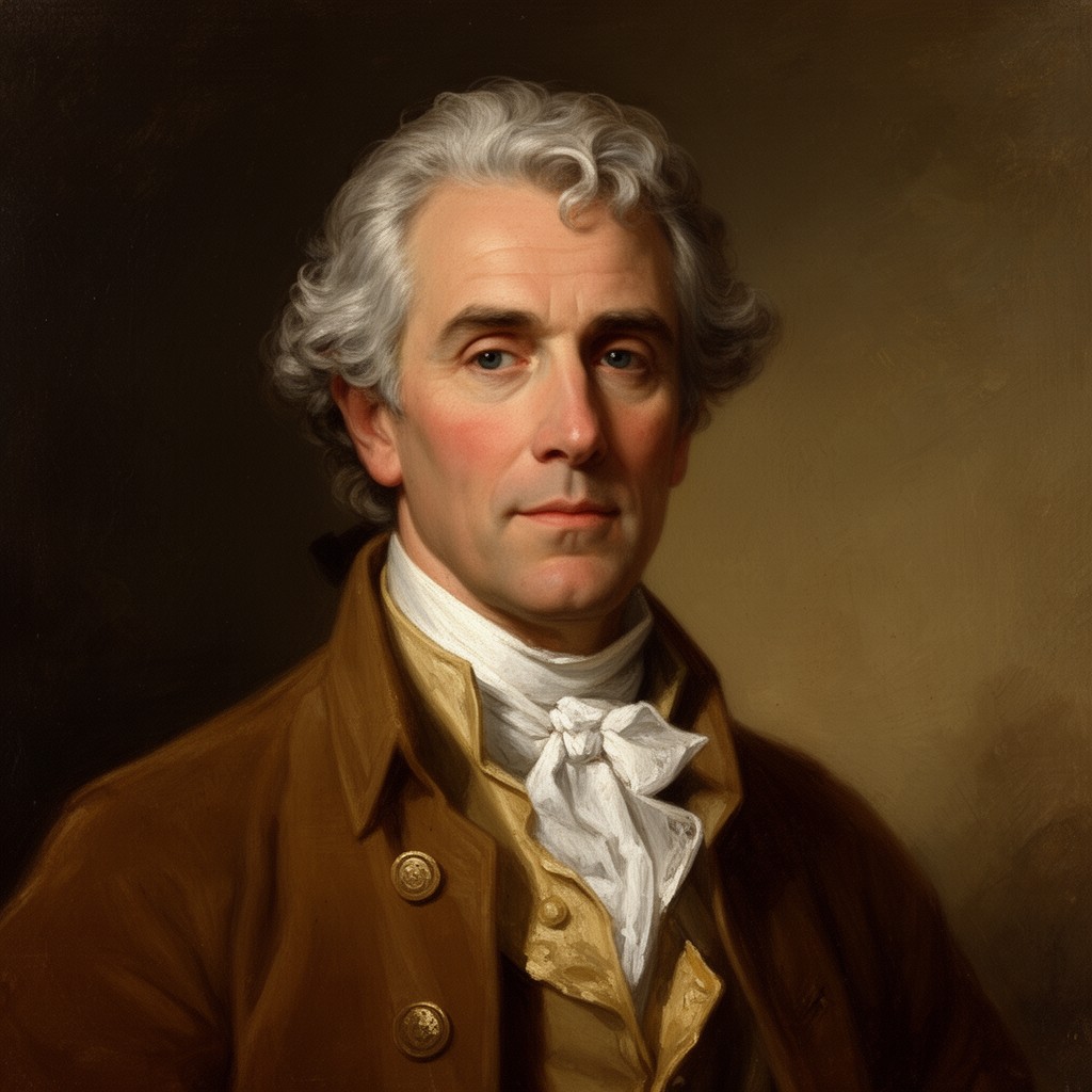 AI-generated illustration of Samuel Johnston