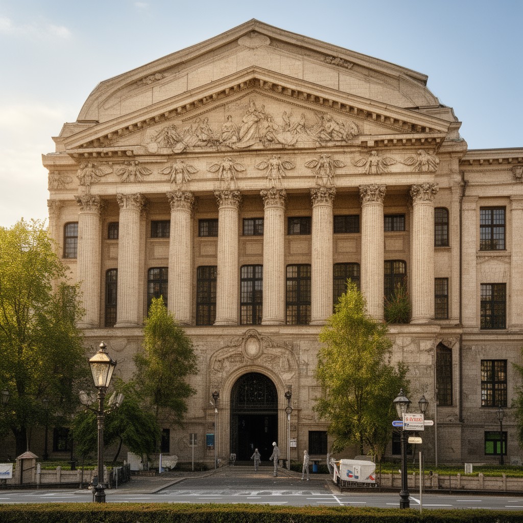 AI-generated illustration of Supreme Court of Poland
