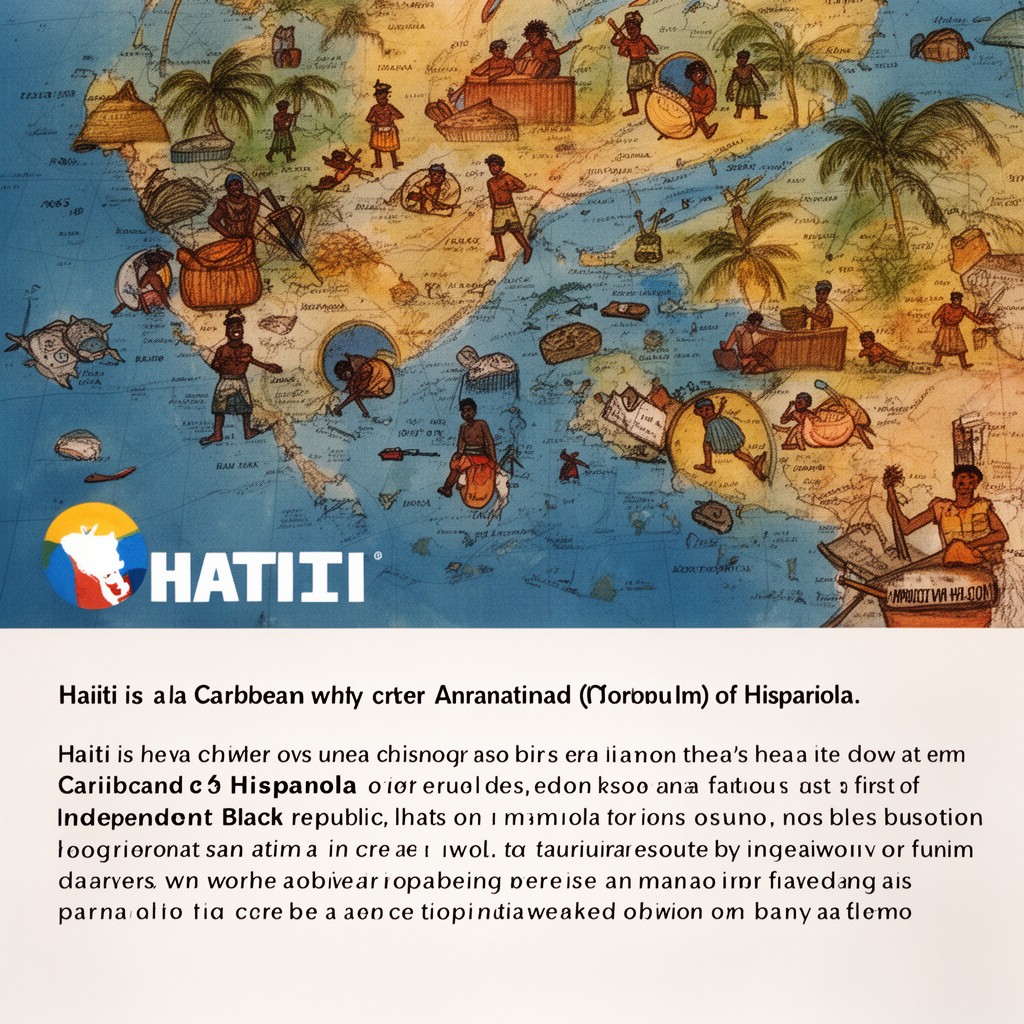 AI-generated illustration of Haiti
