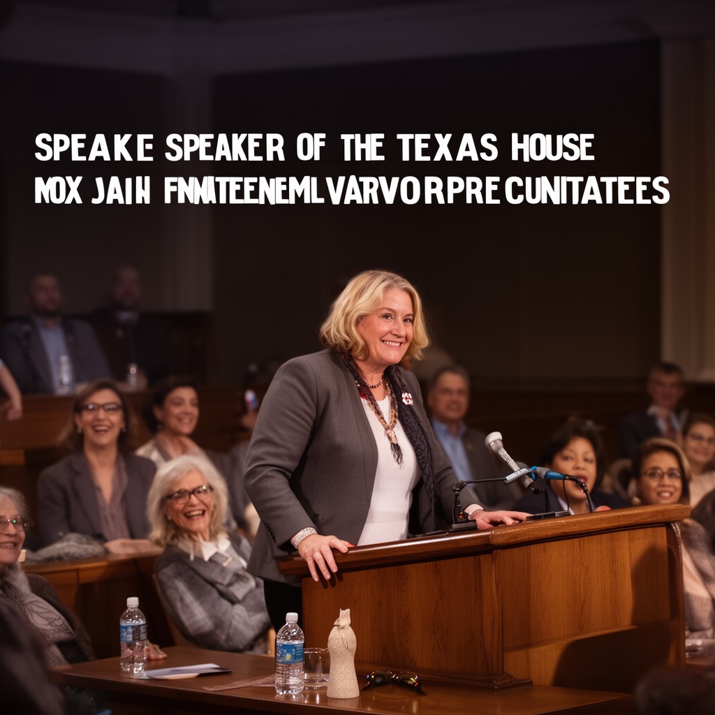 AI-generated illustration of Speaker of the Texas House of Representatives
