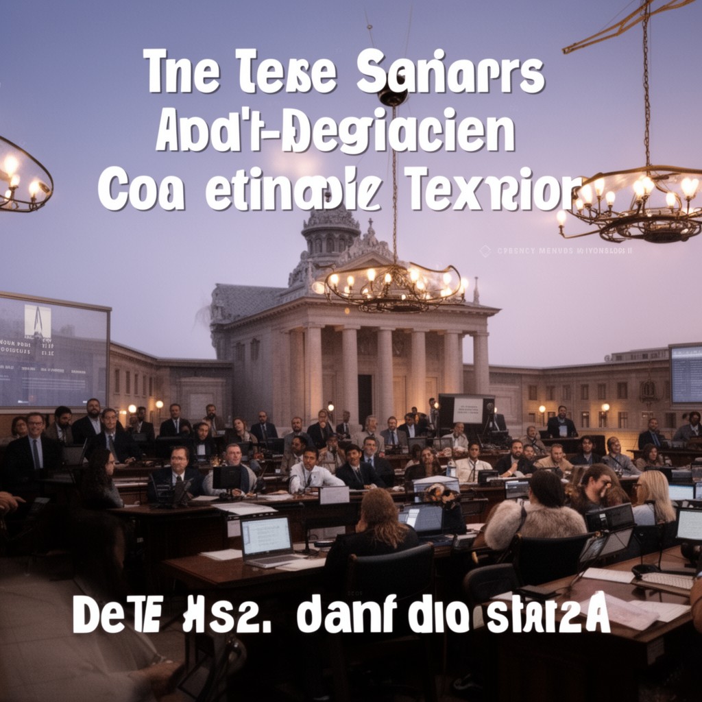 AI-generated illustration of Texas congressional delegation