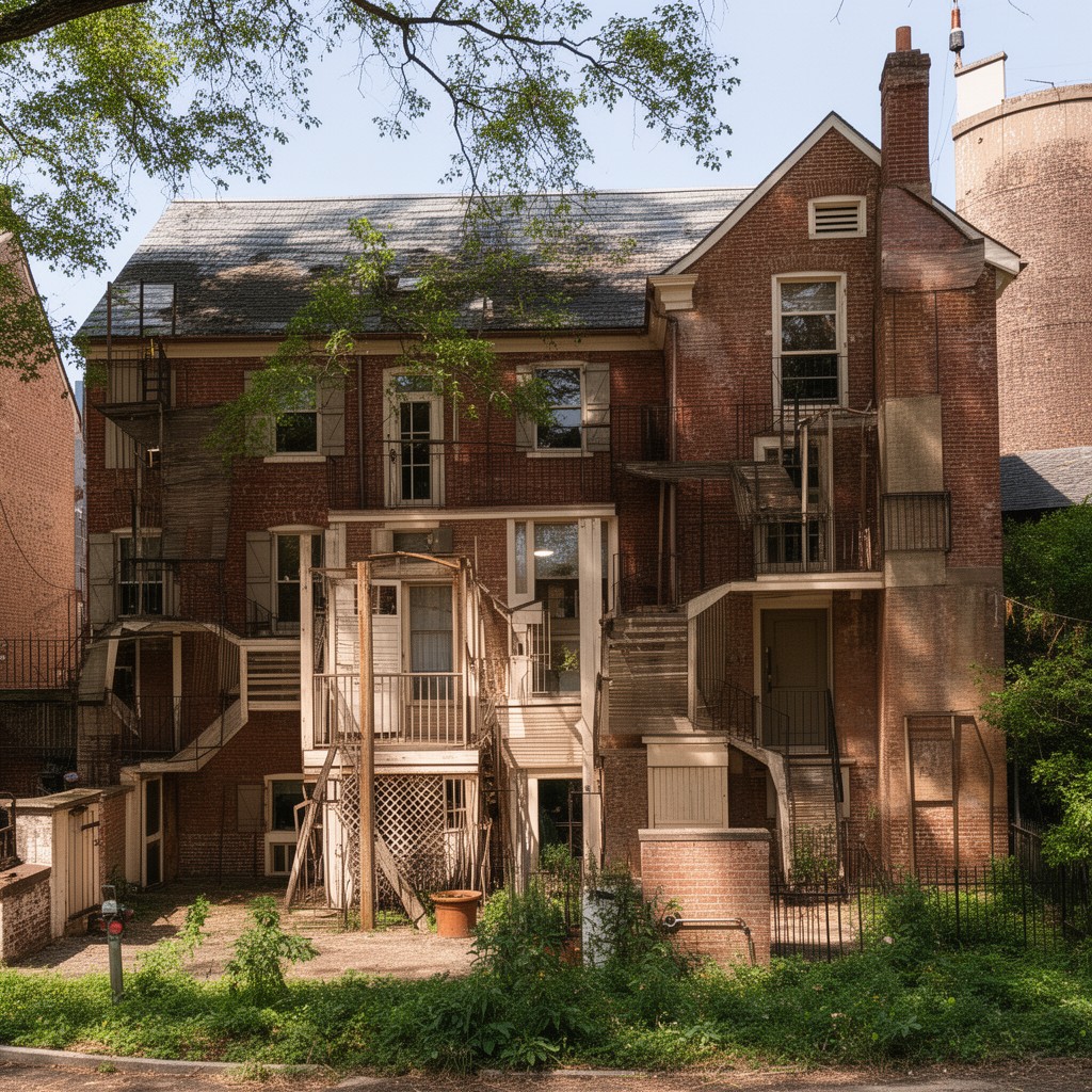 AI-generated illustration of Dyckman Farmhouse Museum